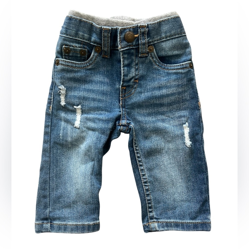 Levi's Kids Blue Distressed Jeans